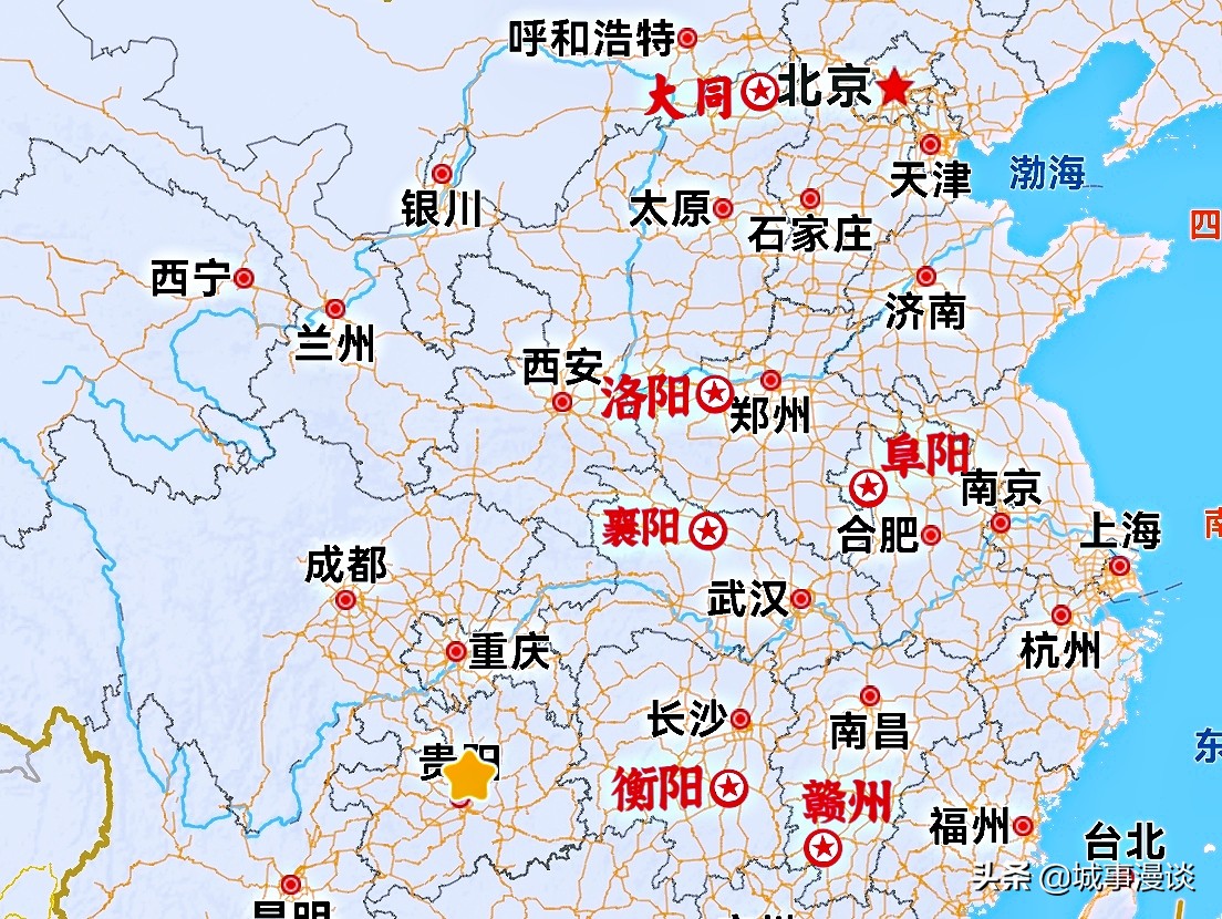 国家将在中部建设6个重点地级市,1省1个名额,洛阳、阜阳上榜